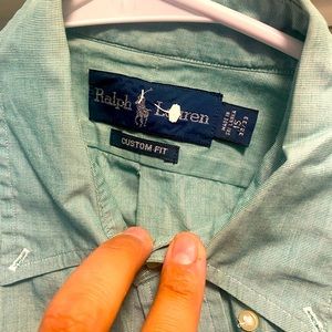 Ralph Lauren classic fit dress shirt size 15&1/2 by 34/35